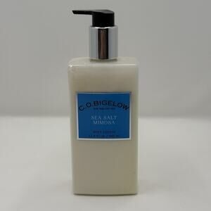 Bath Body Works CO Bigelow Sea Salt Mimosa Lotion New Retired